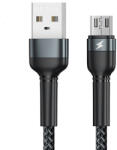 REMAX Cable USB Micro Remax Jany Alloy, 1m, 2.4A (black) (RC-124m black) - mi-one