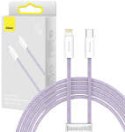 Baseus USB-C kábel a Lightning Baseus Dynamic Serieshez, 20 W, 2 m (lila) (CALD000105) - mi-one