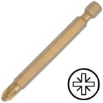 Cromwell No. 2 Pozidriv titán csavarhúzó bit 1/4" közvetlen meghajtóval, 70 mm (KEN5738092K)