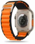  Szíj Doop Alpine Everest Apple Watch 6 / 7 / 8 / 9 / 10 / Se / Ultra 1 / 2 (44 / 45 / 46 / 49 Mm) Black / Orange