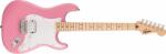 Squier Sonic Stratocaster HT H Maple Fingerboard White Pickguard Flash Pink