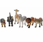 UP Int'l Set 6 figurine din cauciuc - Animale salbatice (UP26786) - ejuniorul Figurina