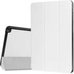Samsung Tab S7 Plus 12.4 / Tab S7 FE 12.4 / Tab S8 Plus 12.4, mappa tok, Trifold, fehér - tok-shop