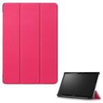 Samsung Tab S6 Lite 10.4 (2020 / 2022 / 2024) SM-P610 / P615 / P613 / P619 / P620 / P625, mappa tok, Trifold, magenta