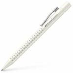 Faber-Castell Golyóstoll, 0, 5 mm, nyomógombos, fehér tolltest, FABER-CASTELLG "Grip 2010-M", kék (TFC243908) - tonerprint