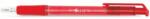 FlexOffice Golyóstoll, 0, 4 mm, nyomógombos, FLEXOFFICE "EasyGrip", piros (12 db) (FOGT08P)