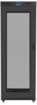 Lanberg álló rack szekrény 19" 42U 800x1200mm, perforált elsõ és hátsó ajtó, lapraszerelt (FF01-8242-23BL)