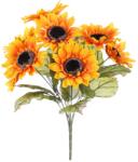 4-Home Floarea soarelui în buchet, 8 flori, 40 x 43 cm