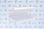 Szidibox Karton Csomagoló doboz, önzáró, postai kartondoboz 335x190x45mm fehér (SZID-01487)