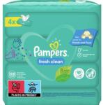 Pampers Servetele Umede pentru Bebelusi - Pampers Fresh Clean, 4x 52 buc