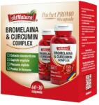 AdNatura Pachet Bromelaina & Curcumin Complex AdNatura, 60+30 capsule