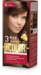 Aroma Vopsea Crema Permanenta - Aroma Color 3-Plex Permanent Hair Color Cream, nuanta 14 Caramel, 90 ml