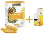 Albina Carpatina Pachet - Apielixir Fiole, 20 x 10 ml + ApiJunior Spray de Gat, 20 ml, Albina Carpatina