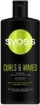 Syoss Sampon pentru Par Cret sau Ondulat - Syoss Professional Performance Japanese Inspired Curls & Waves Shampoo for Wavy & Curly Hair, 440 ml
