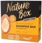 Nature Box Sampon Solid Nutritiv cu Ulei de Argan Presat la Rece - Nature Box Nourishment Shampoo Bar with Cold Pressed Argan Oil Plastic Free, 85 g