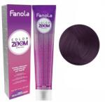 Fanola Vopsea Crema Permanenta - Fanola Color Zoom 10 Minutes, nuanta 5.2 Light Chestnut Violet, 100 ml