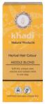 Khadi Vopsea de Par Henna pentru Blond Mediu Khadi, 100 g