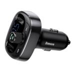 Baseus bluetooth FM transmitter autós töltő 2 USB aljzat (36W, PD gyorstöltés támogatás, microSD kártyaolvasó) FEKETE Xiaomi Poco F5 Pro, Motorola Edge 40 5G (XT2303), Xiaomi Redmi 10A, TCL 4 (CCMT000301)