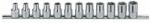 Genius Tools crowafej készlet, metrikus, 1/2", 12 darabos (gs-412m) - szerszamsarok