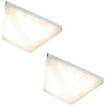 Paulmann SET 2x corp de iluminat pentru mobilier LED/6, 2W IP44 KITE 230V Paulmann 93584 (W2718)