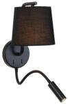 ZAMBELIS LIGHTS Corp de iluminat LED Zambelis H57 flexibil LED/3W + 1xE27/40W/230V negru (UN0941)