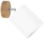 Spotlight 56744174 - Aplică de perete cu spot APRILLIA 1xE27/25W/230V, stejar alb (SP0843)