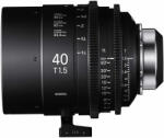 Sigma 40mm T1.5 FF High Speed Prime Cine (Canon EF) (S33M966) Obiectiv aparat foto