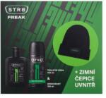 STR8 FREAK set cadou Apă de toaletă 100 ml + deodorant 150 ml + caciula de iarnă pentru bărbați