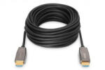 ASSMANN HDMI AOC hibrid optikai kábel, A típus M/M, 10m, UHD 8K@60Hz, CE, arany, kék (AK-330126-100-S)