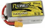 Tattu R-Line 3.0 1400mAh 22.2V 120C 6S1P XT60 Battery - kontaktor