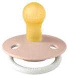 BIBS Suzeta fosforescenta De Lux Glow Latex, tetina rotunda, 0 luni + Blush, BIBS (1110256C)