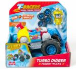 T-RACERS Set masinuta si figurina, T-Racers, Power Trucks Turbo Digger