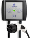 EV-Mag Statie incarcare masini electrice Ampevo AMP322T2GC-CP, 22 kW, Type 2, trifazat, cablu 5 m (AMP322T2GC-CP)