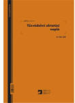  B. VALL. 350 A4 álló " Tűzvédelmi oktatási napló" nyomtatvány (B.VALL.350)