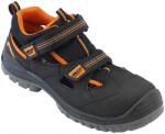 ROCK SAFETY Sandale de protectie S1P, SRC, marime: 38, Negru / Portocaliu / Gri, Rock Safety Master MASTER-SA-O/38