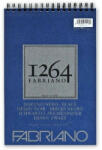Fedrigoni 1264 200g A4 40lapos spirálkötött fekete rajztömb (19100652) - tobuy