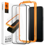 Apple Spigen AlignMaster Glas. tR Apple iPhone 15/ iPhone 16, Tempered kijelzővédő fólia (2db) (AGL06906) - speedshop