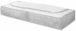 Compactor Boston Alacsony szövet tárolódoboz, 107×46×16 cm, szürke