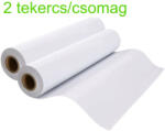  2 tekercs plotter papír A2 420mm x 100m - 80g (CAD_SUP-0496)