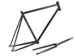 Csepel Royal 4* 2022 28-as (622-es) fixi-single speed kerékpár váz és villa szett, acél, fekete, 560-as vázméret