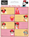  Disney Minnie Wink füzetcímke 16 db-os (280001)