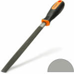 Handy Precíziós reszelő fémhez - félkör alakú - kétszeres vágású - közepes durvaságó Handy 10612 (10612) - globalsales