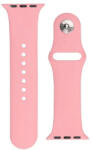 Apple Watch 1-6, SE, SE (2022) (42 / 44 mm) / Watch 7-8 (45 mm) / Watch Ultra (49 mm), szilikon pótszíj, állítható, fém kapoccsal, rózsaszín - tok-shop
