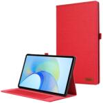  FABRIC Husă rabatabilă pentru Honor Pad X9 roșu