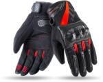 Seventy Degrees Mănuși pentru motociclete SEVENTY DEGREES SD-N14 negru-roșu (SD-N14-RED)