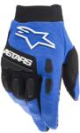 Alpinestars Full Bore Kids Motocross Mănuși negru și albastru (AIM175-95)