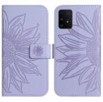  ART SUN FLOWER Husa portofel cu curea Samsung Galaxy S10 Lite violet
