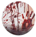 ESPA NV Halloween party tányér - Véres kezek mintával 8 db-os készlet (74772)