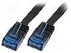 LogiLink Cablu patch cord, Cat 5e, lungime 10m, U/UTP, LOGILINK - CP0139B