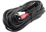  Cablu jack 3, 5mm tata, 2 x RCA tata, 10m, L101713